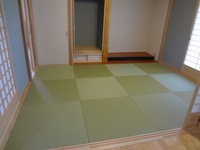和室の畳はダイケン畳いつまでも色あせがなくきれいなままです。